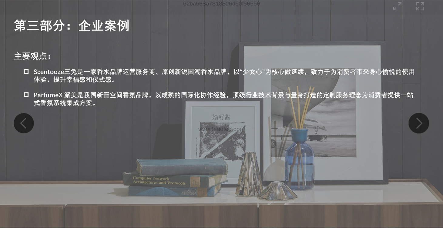 2022年中國香氛行業(yè)報(bào)告